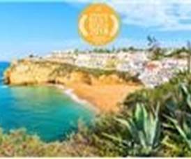 Praia de Carvoeiro considerada uma das melhores da Europa 2018