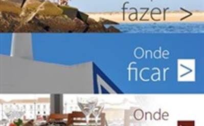Firmen-Website des Algarvetourismus.