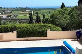 Exclusive Villa with an Hilltop Position overlooking Luz with gorgeous Sea views 