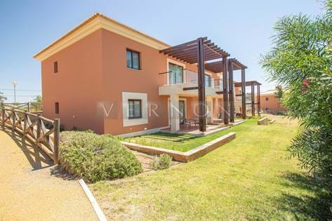 Algarve Carvoeiro for sale spacious luxury 2 bed apartment on 5 stars Monte Santo Resort within 20 min walk to beach 